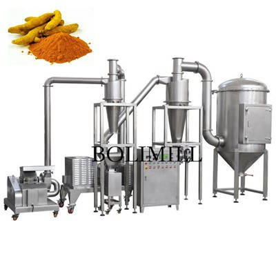 Kurkuma-Mahlmaschine